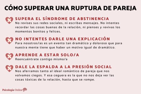 6 estrategias psicológicas para superar una ruptura amorosa
